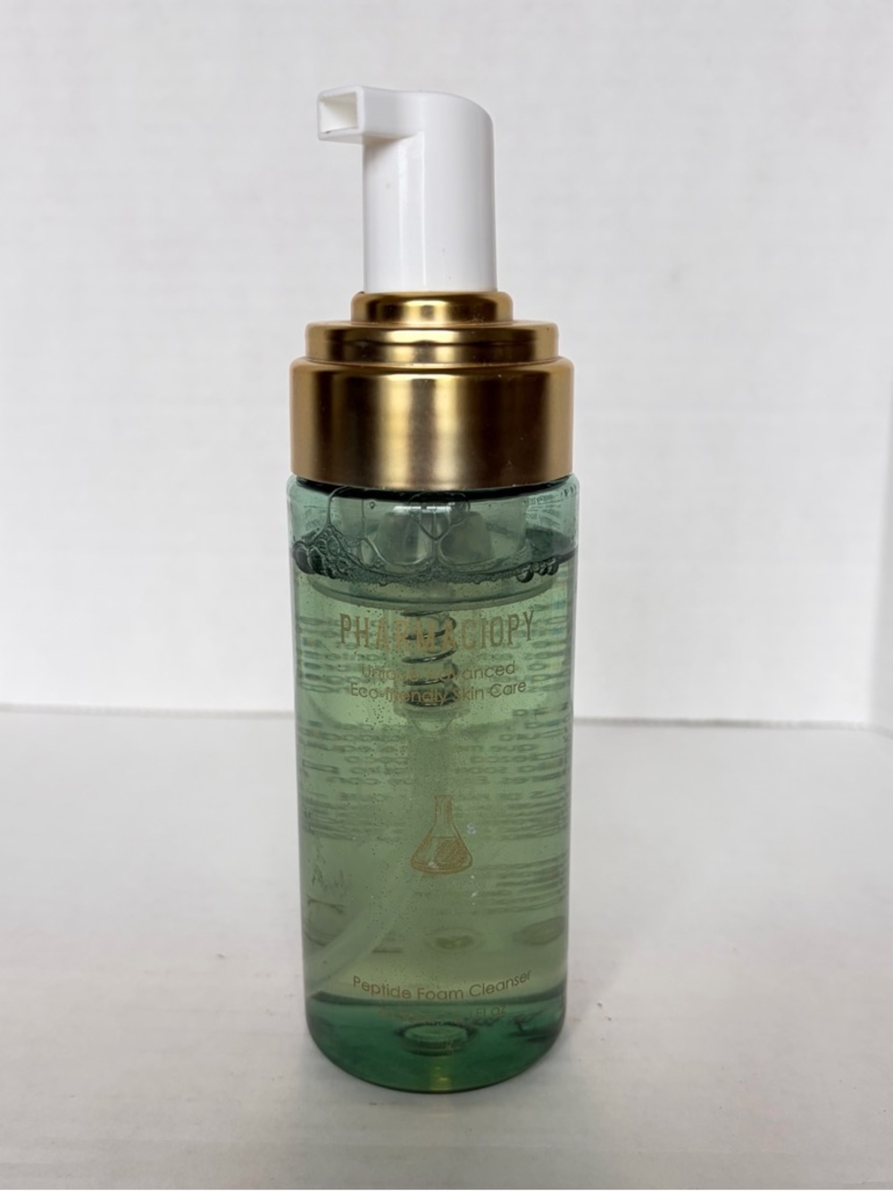 Pharmaciopy Peptide Foam Cleanser 150mL/5.1 oz Mild Gentle AHA Alfalfa No Cap - Picture 2 of 8